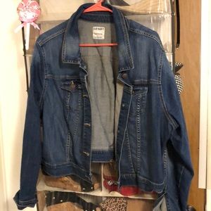 Short denim jacket